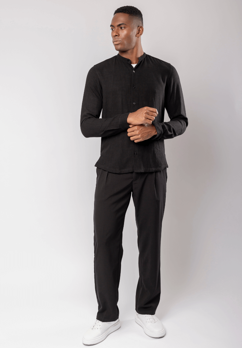 Camisa Masculina Signature Preto