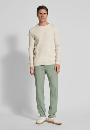 Calça Masculina com Bolsos Laterais Verde Claro