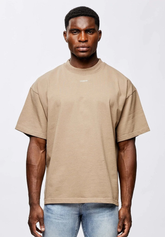 T-Shirt Oversized Masculina Marrom