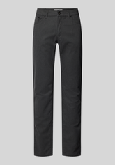 Calça Masculina de Corte Regular com 5 Bolsos