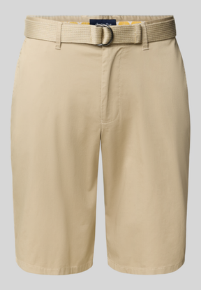 Bermuda Masculina com Bolsos Franceses Areia